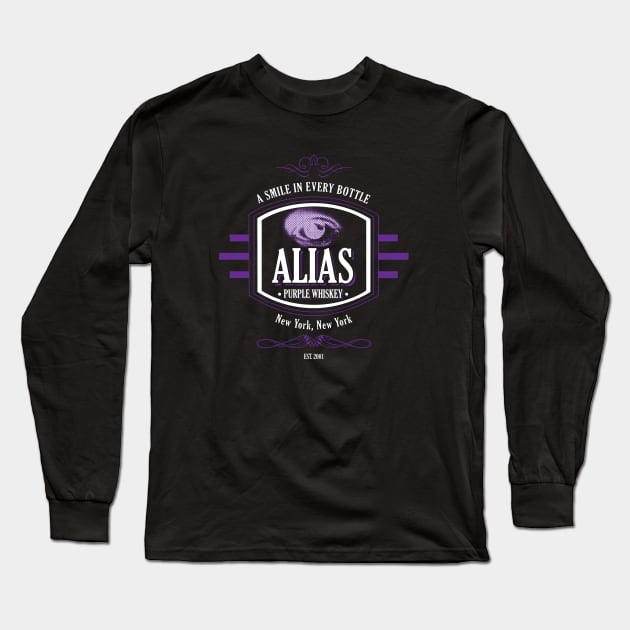 AKA Whisky Brand Long Sleeve T-Shirt by Awesome AG Designs